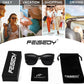 商品图片 6 | B0CPDD4FHG | FEISEDY Oversized Cat Eye Sunglasses for Women Trendy Square Cateye Sunglasses B0094