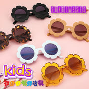 ÉÌƷͼƬ 5 | B0B56MHCN1 | FEISEDY 2 Pack Flower Sunglasses Toddler Beach Party Holiday Round Cute Sun Glasses B2315