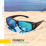 ÉÌƷͼƬ 10 | B089YRDYMP | FEISEDY Polarized Fit Over Glasses Sunglasses Men Women Wrap Around B2593