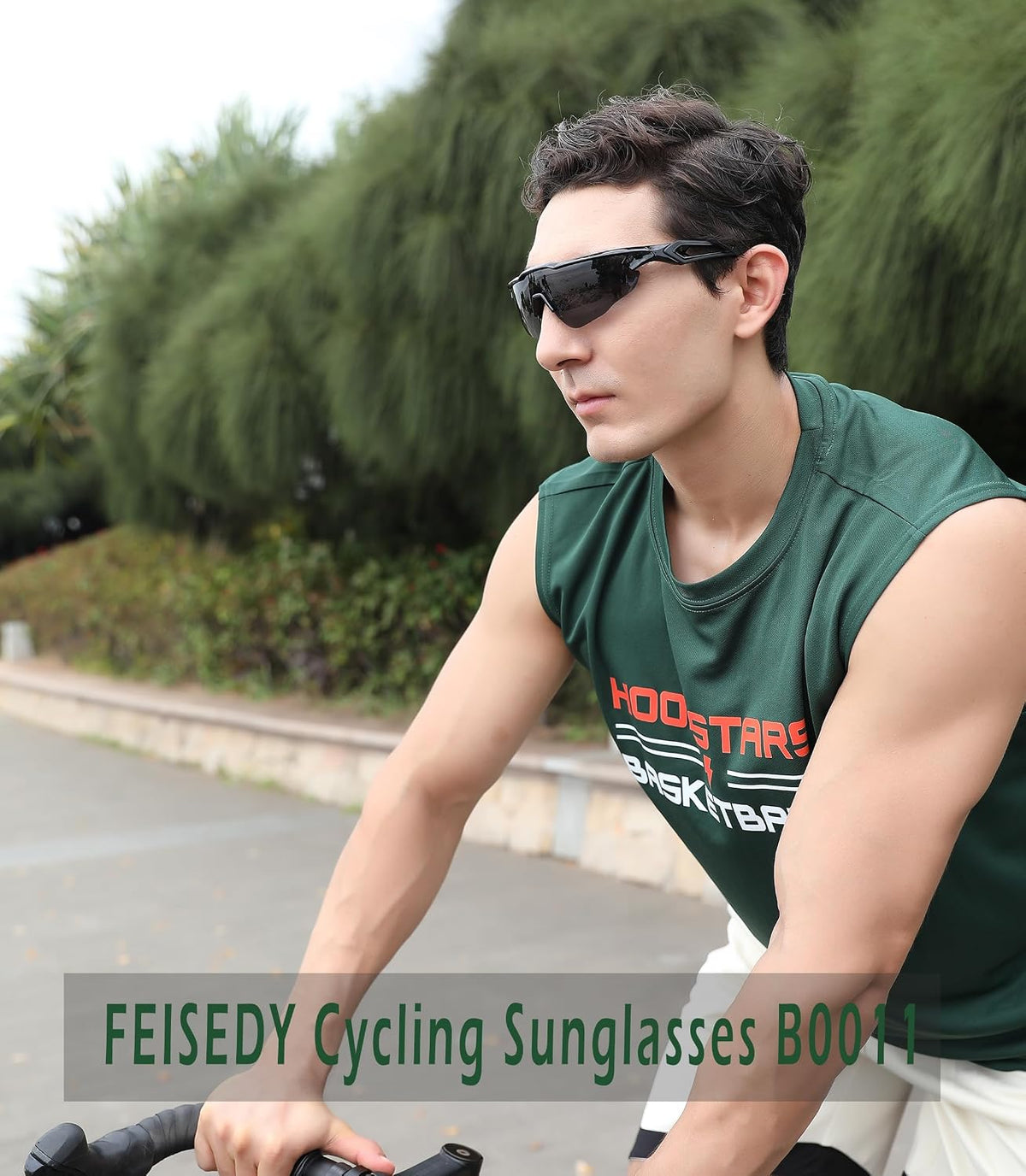 ÉÌƷͼƬ 2 | B0C3VXWRTK | FEISEDY Youth Sport Polarized Sunglasses for 8-16 Cycling Running Driving Baseball Goggles Glasses B0011