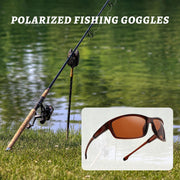 ÉÌƷͼƬ 6 | B0D8W3RFV6 | FEISEDY Fishing Sunglasses Men Women, Polarized UV400 Protection, Lightweight Wrap Around Frame B0195