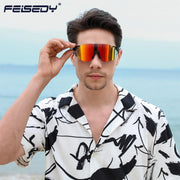 ÉÌƷͼƬ 19 | B0CYZM95KC | FEISEDY Rimless Sports Sunglasses for Men Women Tr90 Frame for Cycling Fishing Running B0116