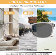 ÉÌƷͼƬ 27 | B0GKNCMTFX | FEISEDY Blue Light Blocking Photochromic Glasses UV400 Protection B1264