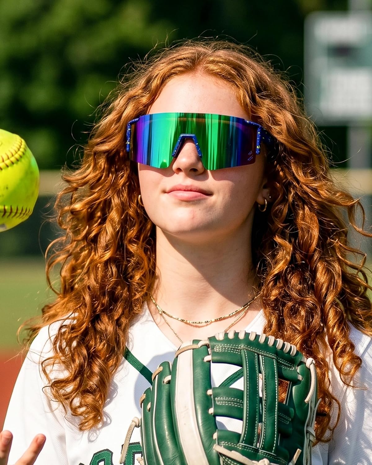ÉÌƷͼƬ 18 | B0CCJ9N8C5 | FEISEDY Kids Sports Sunglasses UV400 for Youth, Ages 8-16 B0048