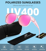 ÉÌƷͼƬ 6 | B0FRRPPHRW | FEISEDY Fit Over Glasses Polarized Sunglasses, UV400 Protection for Driving & Outdoor Activities B0328