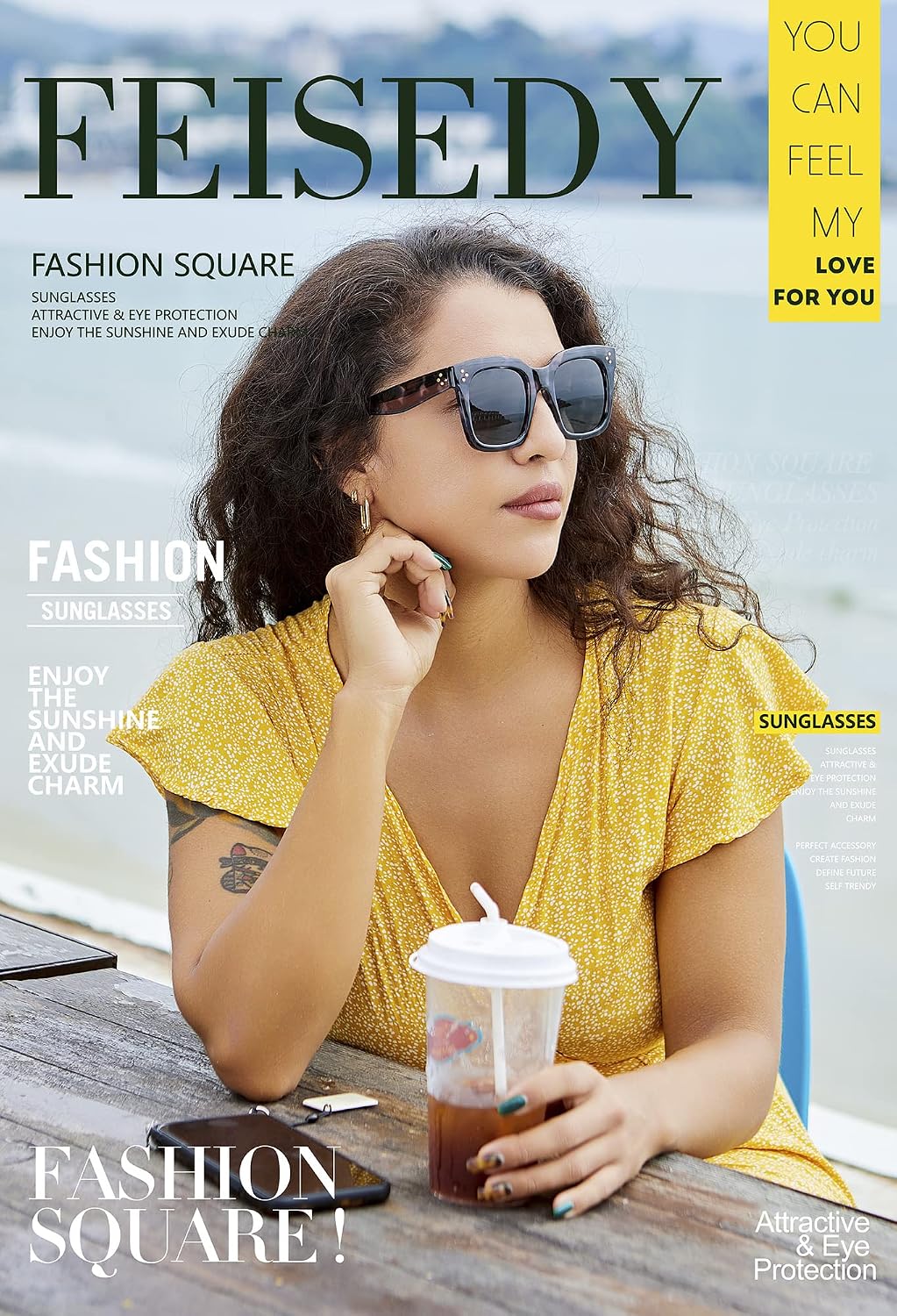 ÉÌƷͼƬ 51 | B07Q31N6CH | FEISEDY Vintage Butterfly Sunglasses Designer Luxury Sun Glasses B2486