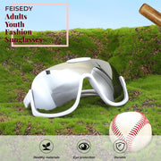 ÉÌƷͼƬ 30 | B0CQT2FXLN | FEISEDY Sunglasses Men Women Oversized Fashion Sports Baseball Fishing Skiing Running Golf Adults Teens Half Frame B0012