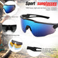 商品图片 17 | B0B2WDLNDM | FEISEDY Sports Sunglasses, with 5 Lenses for Men Women, TR90 Lightweight, Baseball Cycling Motorcycle Running Golf B2940