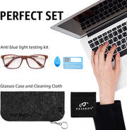 ÉÌƷͼƬ 21 | B0FZTF9RDP | FEISEDY Blue Light Glasses for Women Men TR90 Computer Phone Gaming B0370