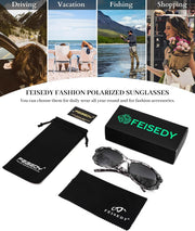 ÉÌƷͼƬ 64 | B0CNRQ7WVZ | FEISEDY Y2K Women Polarized Sunglasses Butterfly Wrap Around UV400 Shades