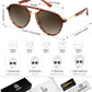 商品图片 28 | B0H1BPNZ36 | FEISEDY 70s Retro Aviator Sunglasses Polarized UV400 for Men Women B0453