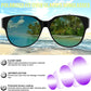 商品图片 65 | B0FRRT5Z37 | FEISEDY Fit Over Glasses Polarized Sunglasses, UV400 Protection for Driving & Outdoor Activities B0328