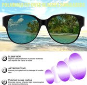 ÉÌƷͼƬ 65 | B0FRRPPHRW | FEISEDY Fit Over Glasses Polarized Sunglasses, UV400 Protection for Driving & Outdoor Activities B0328