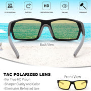 ÉÌƷͼƬ 38 | B0CWV23RCP | FEISEDY Polarized Sports Sunglasses for Men Women Youth Baseball Cycling Running Glasses UV400 Protection B0135