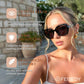 商品图片 62 | B079GT4RXH | FEISEDY Polarized Women Square Sunglasses Sparkling Composite Shiny Frame B2289