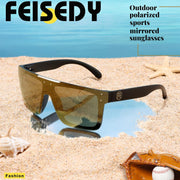ÉÌƷͼƬ 51 | B0BZ4J86KV | FEISEDY Polarized Sunglasses for Men, Z87 Oversized Square Flat Top B2990