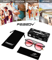 ÉÌƷͼƬ 15 | B0CHBBJ1H1 | FEISEDY Retro Square Aviator Sunglasses Womens Mens Trendy 70s Vintage Stylish Frame UV400 Sun Glasses B0051