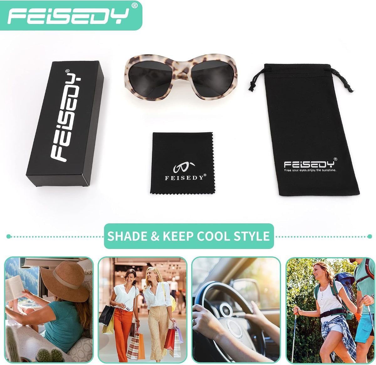 ÉÌƷͼƬ 23 | B0BQBWYZF6 | FEISEDY Trendy Y2k Sunglasses Women Men Oversized Shield Sunglasses Fashion Wrap Around Futuristic Glasses B2359