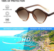 ÉÌƷͼƬ 13 | B0DJ6Y4Z5K | FEISEDY Sunglasses Womens Trendy Rectangle Retro Y2K Classic Sun Glasses Fashion Square UV400 Protection B0235