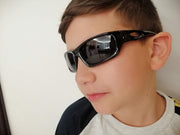 ÉÌƷͼƬ 2 | B07JM1DLHS | FEISEDY Kids Polarized Sport Sunglasses Rubber Frame Boys Girls 3 to 12 Age Children Gift B2453