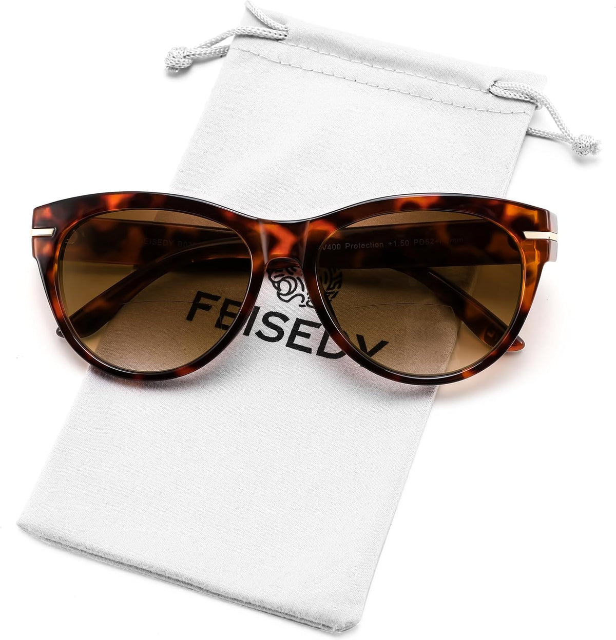 ÉÌƷͼƬ 15 | B0HDS914Y5 | FEISEDY Bifocal Sunglasses Reader Women Stylish Cat Eye Sun Readers B0392