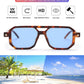 商品图片 171 | B09YTJ4FQZ | FEISEDY Vintage Square 70s Flat Aviator Sunglasses Women Men Classic Retro Stylish Frame UV400 Sunglasses B2622