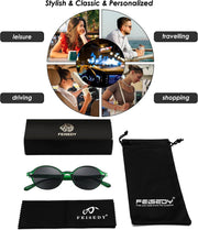 ÉÌƷͼƬ 21 | B0DTHVTKB5 | FEISEDY Retro Oval Sunglasses for Women 90s Narrow Round Lightweight Shades Y2k Trendy Sunnies B1171