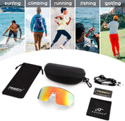 ÉÌƷͼƬ 22 | B0C785JPH3 | FEISEDY Sports Sunglasses, Polarized Oversized Shield for Women Men Youth, Baseball Cycling Running Outdoor Visor B2988