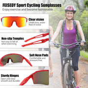 ÉÌƷͼƬ 6 | B0CVWYCSZS | FEISEDY Sports Sunglasses for Men Women Baseball Cycling Running Driving Glasses UV400 B0088