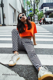 ÉÌƷͼƬ 20 | B074H8KFSZ | FEISEDY Sunglasses White Oval Clout Goggles for Women Men Retro Round Trendy Rimmed Clueless Costume Frame B2253