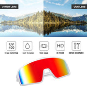 ÉÌƷͼƬ 6 | B0C5XNFKS9 | FEISEDY Men Women Sports Sunglasses Baseball Sun Glasses Cycling Fishing Running Trekking 80s 90s Youth Visor UV400 B2962