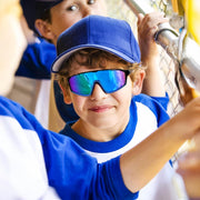 ÉÌƷͼƬ 17 | B0DFLMHFF6 | FEISEDY Kids Teens Baseball Polarized Sunglasses Lightweight TR90 Frame UV400 Sports Cycling Shades for Boys Girls B0186