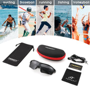 ÉÌƷͼƬ 22 | B0C7189J4Z | FEISEDY Men Sunglasses, Polarized Cycling Sunglasses, UV400 Sports Baseball Running Fishing Hiking Shades B2372
