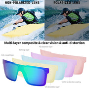 ÉÌƷͼƬ 37 | B0BZ4J86KV | FEISEDY Polarized Sunglasses for Men, Z87 Oversized Square Flat Top B2990