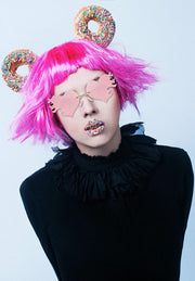 ÉÌƷͼƬ 10 | B0D9428ZX6 | FEISEDY Melting Flame Heart Sunglasses For Women Men Trendy Rimless Fire Shaped Party Glasses B2366