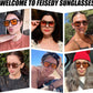 商品图片 41 | B09YTJ4FQZ | FEISEDY Vintage Square 70s Flat Aviator Sunglasses Women Men Classic Retro Stylish Frame UV400 Sunglasses B2622