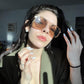 商品图片 70 | B09J8999GR | FEISEDY Retro Square Aviator Sunglasses Women Men 70s Vintage Trendy Plastic Frame Sun Glasses B2835