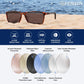 商品图片 33 | B0FG2HCVQL | FEISEDY Rectangle Sunglasses Women Men Trendy Classic Sunglasses Fashion Retro Vintage Square Frame Polarized UV400 B0288