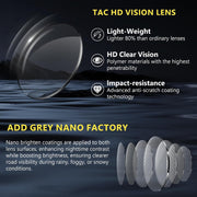 ÉÌƷͼƬ 4 | B0GR4T274K | FEISEDY Polarized Fit Over Glasses Sunglasses Driving Outdoors B0330