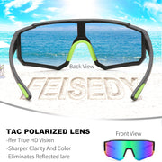 ÉÌƷͼƬ 4 | B0D95W5582 | FEISEDY Kids Sunglasses Youth Baseball Polarized Sunglasses Sports Lightweight TR90 Frame Boys Girls Cycling B0213
