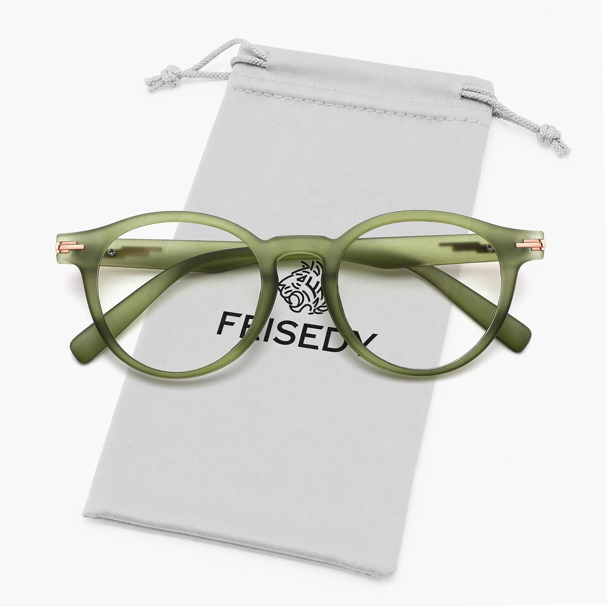 ÉÌƷͼƬ 15 | B0HC6D93TL | FEISEDY Stylish Round Blue Light Blocking Glasses for Women Men B0469