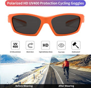 ÉÌƷͼƬ 12 | B0D1GDXPL3 | FEISEDY Kids Polarized Sunglasses TR90 Sports Cycling Glasses UV400 for Boys Girls Age 3-10 B0160