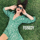 商品图片 18 | B0C5378735 | FEISEDY Vintage Square Cat Eye Sunglasses Women Trendy Cateye Sunglasses B2473