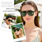 商品图片 9 | B0GXMV1N2N | FEISEDY Retro Aviator Sunglasses for Women Men Square Sunnies 70s Pilot Style Lightweight UV400 Shades B0421
