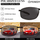 商品图片 6 | B07GSRV2H5 | FEISEDY Rectangle Polarized Square Sunglasses for Men Women B2444
