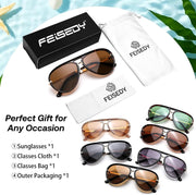 ÉÌƷͼƬ 56 | B0GYVVZBQM | FEISEDY Classic Aviator Sunglasses UV400 Protection for Women Men B0461