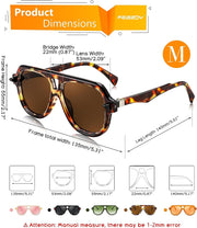 ÉÌƷͼƬ 11 | B0CDGNN3ZN | FEISEDY Vintage 70s Aviator Sunglasses Men Women Classic Retro Trendy Large Frame UV400 Sun Glasses B0030