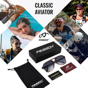 ÉÌƷͼƬ 105 | B0CB543WBD | FEISEDY Vintage Retro 70s Plastic Aviator Sunglasses Women Men Classic Large Squared Frame B2751