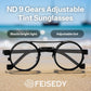 商品图片 21 | B0FK1DDVSV | FEISEDY Adjustable Sunglasses Polarized Men, Round Metal ND Filter B1400