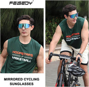 ÉÌƷͼƬ 38 | B0DTYL7JBV | FEISEDY Sports Sunglasses for Men, Women and Teens - Baseball, Biking, Cycling UV400 Protection B2388